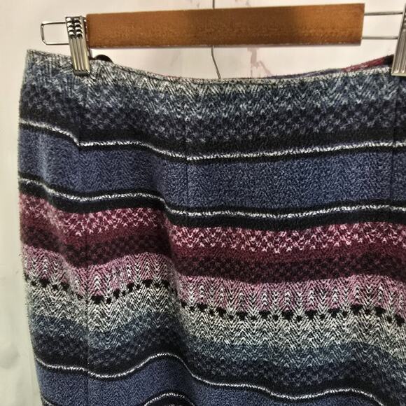 Vintage Southwestern Skirt Womens 29 Medium Maxi Tapestry Blanket Aztec Wrap 90s - Picture 6 of 12